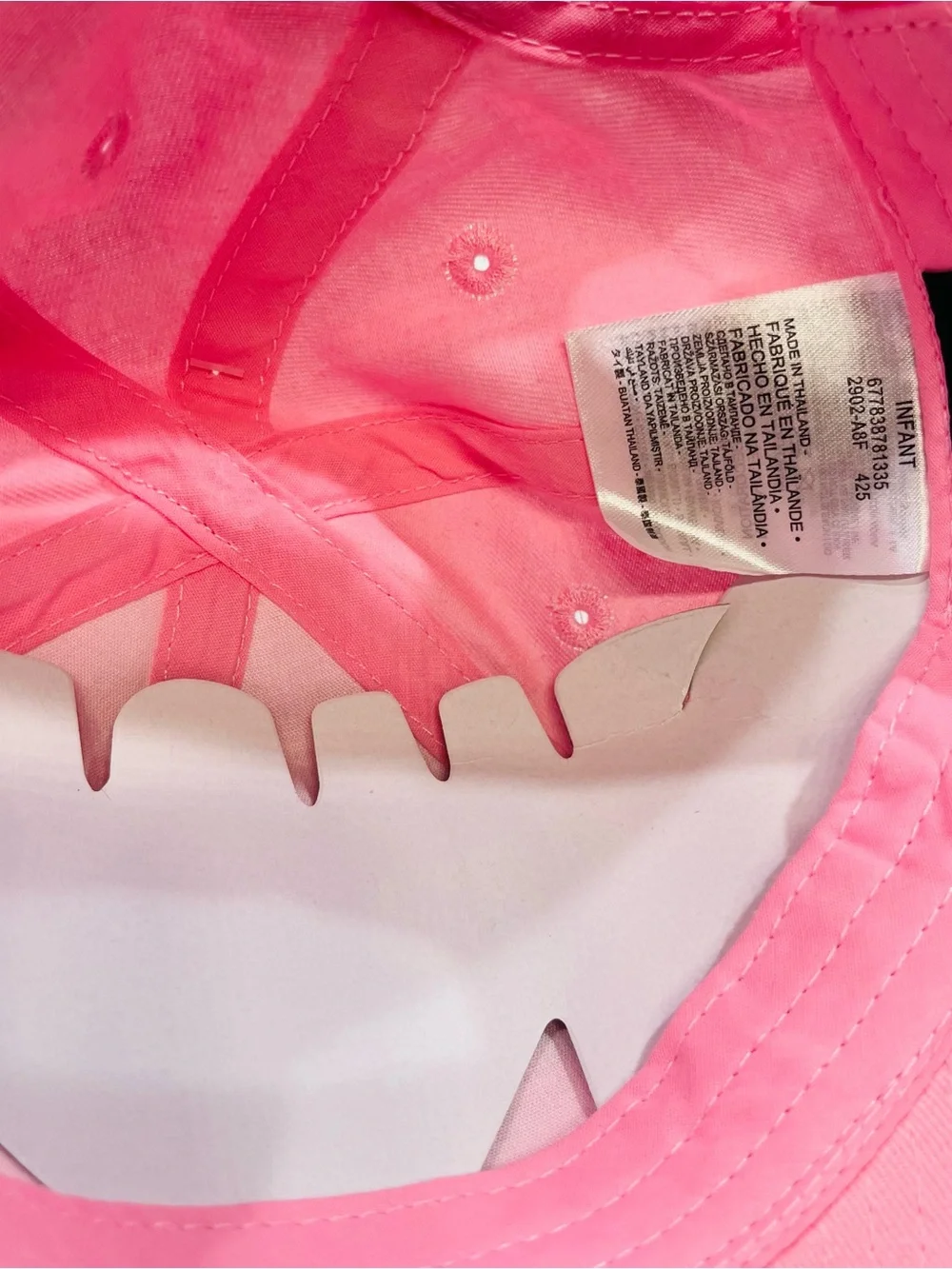 New WTG Nike Infant Club Cap - Light Pink with White Logo